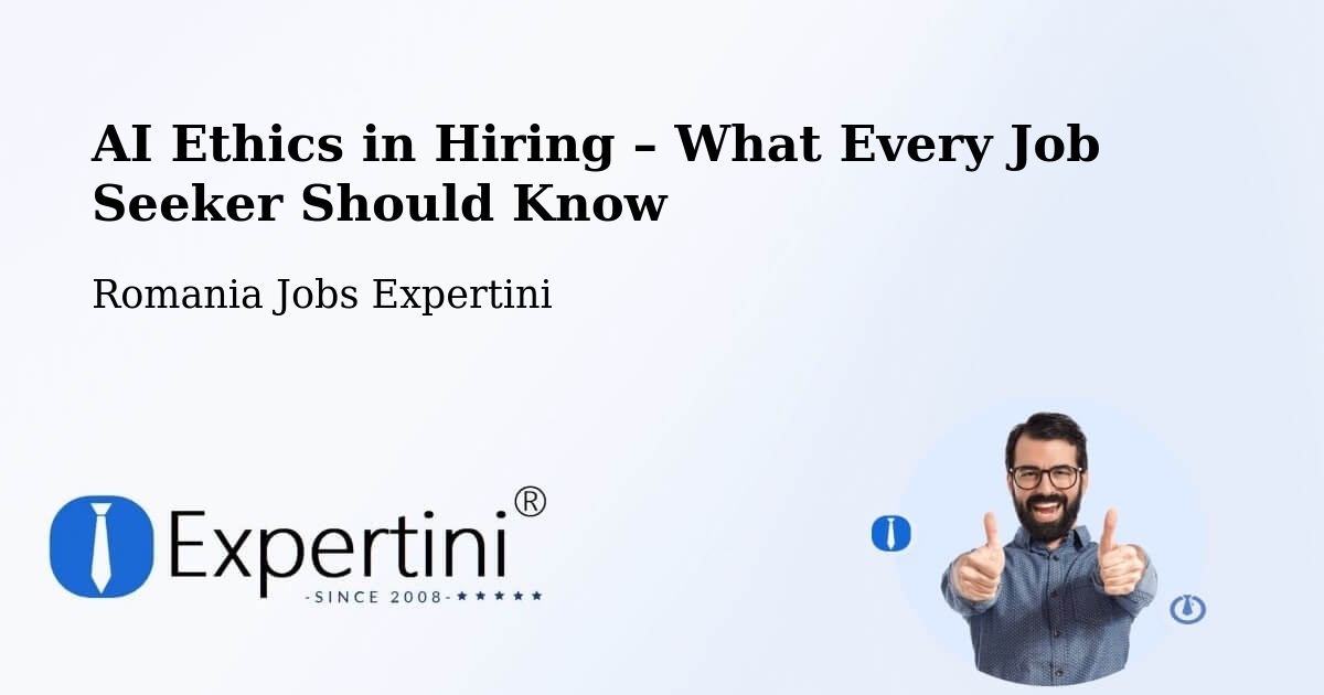 AI Ethics in Recruitment & Hiring – Comuna Ianca - Comuna Ianca, Romania Jobs Expertini
